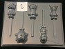 491sp Danny Tiger Friends Chocolate Candy Lollipop Mold FACTORY SECOND 491sp Danny Tiger Friends Chocolate Candy Lollipop Mold FACTORY SECOND
